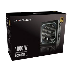 LC Power Super Silent Modular Series 1000W tápegység (LC1000M V2.31)